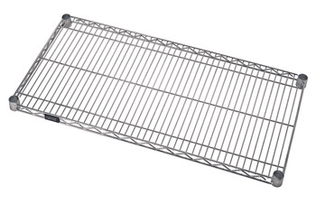Wire Shelf, 42"W x 30"D, 600 - 800 lb. capacity, Stainless, 0, Stainless, 3042S