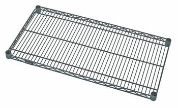 Wire Shelf, 60"W x 36"D, 600 - 800 lb. capacity, Epoxy Coated, Green, 0, Carbon Steel, 3660P