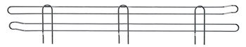 Back Ledge, 48"W x 4"H, 304 stainless steel, Stainless, 0, Stainless, BL48S