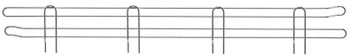 Back Ledge, 72"W x 4"H, 304 stainless steel, Stainless, 0, Stainless, BL72S