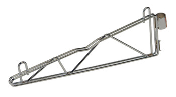 Cantilever Single Shelf Post Wall Mount, (2) 14" single post cantilever arms, (4) post mount brackets, Stainless, 0, Carbon Steel, CB14S