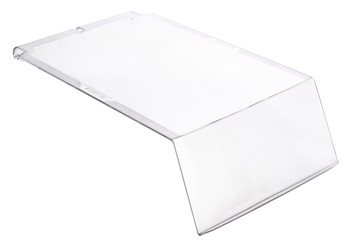 Clear Lid, for bin QUS120, case of 12, Clear, 0, Plastic, COV240CS