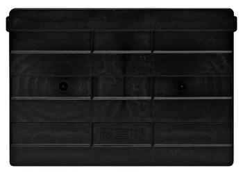 Cross Divider, (3) divider slots, for bin (QUS270), Black, 0, Polypropylene, CRDUS270