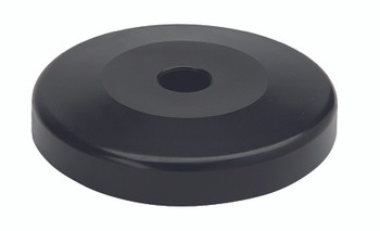 Donut Bumper, 3" dia., NSF, Black, 0, Vinyl, DB