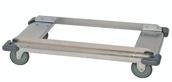 Dolly Frame, 36"W x 18"D, includes: (4) casters (2 with brakes), Stainless, 0, Stainless, DB1836S-PT