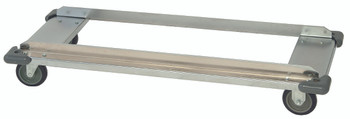 Dolly Frame, 48"W x 24"D, includes: (4) casters (2 with brakes), Chrome, 0, Carbon Steel, DB2448C-PT