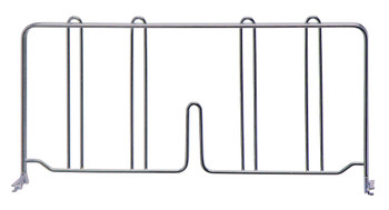 Wire Shelf Divider, 18"D x 8"H, 304 stainless steel, Stainless, 0, Stainless, DIV18S