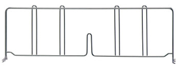 Wire Shelf Divider, 21"D x 8"H, 304 stainless steel, Stainless, 0, Stainless, DIV21S