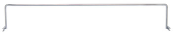 Wire Shelf Divider, 24"D x 3.61"H, chrome plated finish, Chrome, 0, Carbon Steel, DIV24X3SW