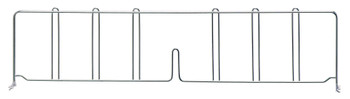 Wire Shelf Divider, 30"D x 8"H, chrome plated finish, Chrome, 0, Carbon Steel, DIV30