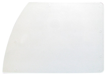 Bin Shelf Divider, for bin QTB303 (Pack of 3), Made in USA, Crystal, 0, GPP-10, DIV303