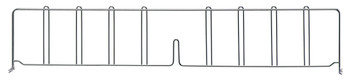 Wire Shelf Divider, 36"D x 8"H, 304 stainless steel, Stainless, 0, Stainless, DIV36S