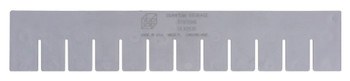 Long Divider, for use with DG92035, gray (pack of 6), Gray, 0, Polypropylene, DL92035