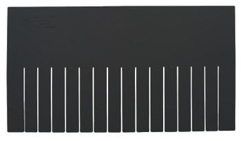 Long Divider, conductive, for use with DG93120CO, Black, 0, ESD, DL93120CO