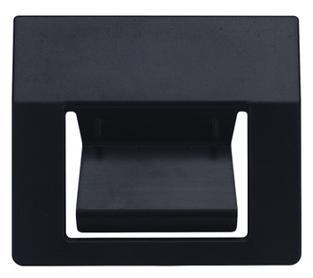 Divider Label Tabs, attaches to existing dividers, pack of 6, Black, 0, HIPS, DLT-6