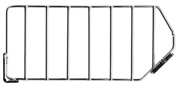 Bin Divider, for use with QMB510C, chrome plated finish, Chrome, 0, Carbon Steel, DMB510C