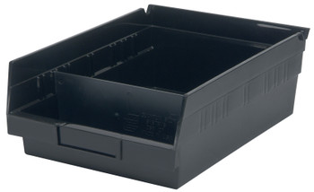 Bin Divider, conductive, for use with QSB107CO, Black, 0, ESD, DSB107/108/114CO