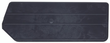 Bin Divider, for bin QUS220 (pack of 6), Made in USA, Black, 0, TPP-40, DUS220