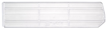 Bin Divider, clear, for bin QUS238 (pack of 6), Clear, 0, Polystyrene, DUS238CL