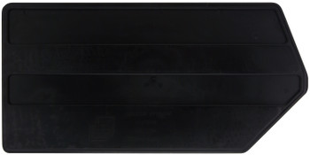 Bin Divider, for bin QUS255 (pack of 6), Made in USA, Black, 0, TPP-40, DUS255
