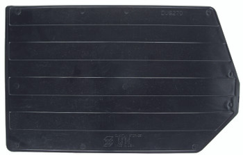 Bin Divider, conductive, for use with QUS270CO, Black, 0, ESD, DUS270CO