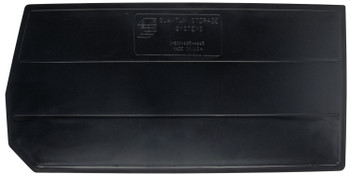 Bin Divider, for use with QUS974, black, Black, 0, TPP-40, DUS974