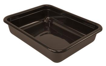 Bussing Tub, 15"W x 20"L x 5"H, flat bottom, Brown, Brown, Polypropylene, FSB-20155BNCS