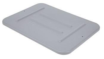Bussing Tub Lid, 16-1/2"W x 22"L x 3/4"H, for use with FSB-20155R, Gray, 0, Polypropylene, FSB-L2216GYCS