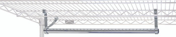 Hang Bar, 24"W, chrome plated finish, Chrome, 0, Carbon Steel, GR24