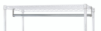 Hang Bar, 48"W, chrome plated finish, Chrome, 0, Carbon Steel, GR48