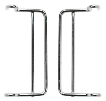 Side Hanger, for QMB510C, chrome plated finish (1 pair), Chrome, 0, Carbon Steel, HMB510C