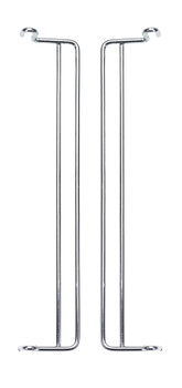 Side Hanger, for QMB524C/QMB530C/QMB535C, chrome plated finish (1 pair), Chrome, 0, Carbon Steel, HMB530/535C