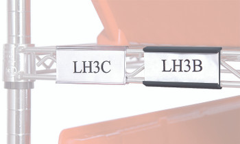 Label Holder, 3", clear, Clear, 0, Plastic, LH3C
