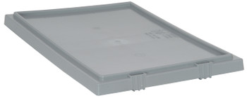 Tote Box Lid, for use with SNT180 and SNT185, gray, Gray, 0, Polypropylene, LID181GY