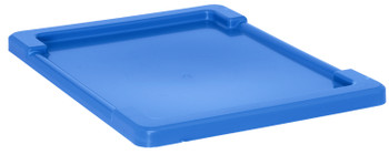 Lid, fits TUB2417-8 and TUB2417-12, blue polypropylene, Blue, 0, Polypropylene, LID2417BLCS