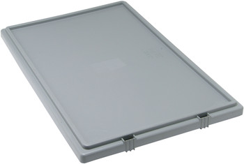 Tote Box Lid, for use with SNT300, gray, Gray, 0, Polypropylene, LID301GYCS