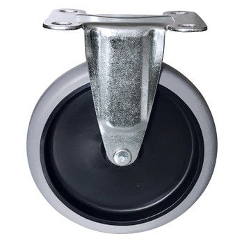 Caster, rigid, for polymer utility carts replacement, 0, PC-CAS-RG