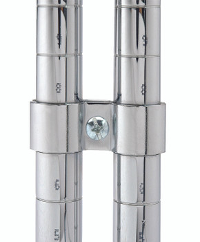 Post Clamp, 1/2", Chrome, 0, Carbon Steel, PCL1