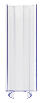Post Label Holder, 6" x 1" (12 pack), Clear, 0, Plastic, PLH1X6C