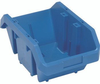 QuickPick Bin, 9-1/4"W x 14"L x 6-1/2"H, allows double sided access to stored items, Blue, Blue, Polypropylene, QP1496BL