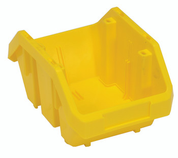QuickPick Bin, 9-1/2"W x 6-5/8"D x 5"H, allows double sided access to stored items, Yellow, Yellow, Polypropylene, QP965YL