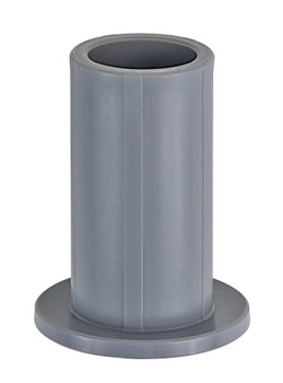 Millenia Stem Adapter, converts stem casters for use with Millenia shelving units, Made in USA, Gray, 0, Polypropylene, QPSA