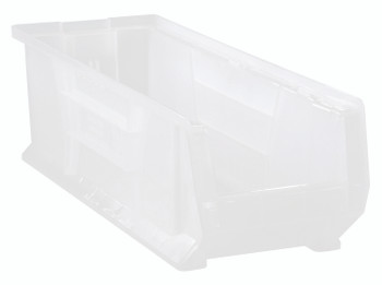 Hulk 24" Container, 23-7/8"L x 8-1/4"W x 7"H, stackable, Clear, Clear, Polypropylene, QUS950CLCS