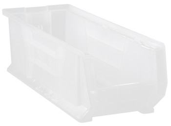 Hulk 24" Container, 23-7/8"L x 8-1/4"W x 9"H, stackable, Clear, Clear, Polypropylene, QUS951CLCS
