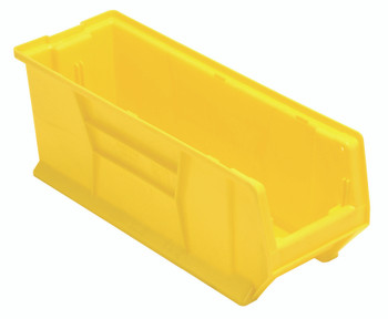 Hulk 24" Container, 23-7/8"L x 8-1/4"W x 9"H, stackable, Yellow, Yellow, Polypropylene, QUS951YL
