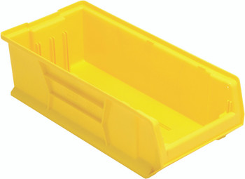 Hulk 24" Container, 23-7/8"L x 11"W x 7"H, stackable, Yellow, Yellow, Polypropylene, QUS952YLCS