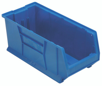 Hulk 24" Container, 23-7/8"L x 11"W x 10"H, stackable, Blue, Blue, Polypropylene, QUS953BLCS
