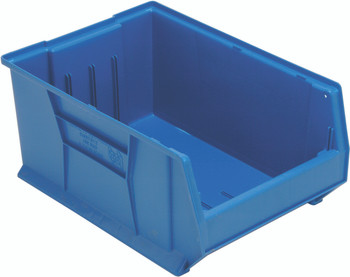 Hulk 24" Container, 23-7/8"L x 16-1/2"W x 11"H, stackable, Blue, Blue, Polypropylene, QUS954BL