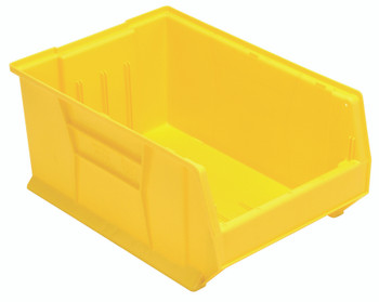 Hulk 24" Container, 23-7/8"L x 16-1/2"W x 11"H, stackable, Yellow, Yellow, Polypropylene, QUS954YL