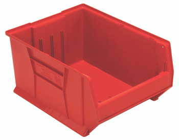 Hulk 24" Container, 23-7/8"L x 18-1/4"W x 12"H, stackable, Red, Red, Polypropylene, QUS955RD